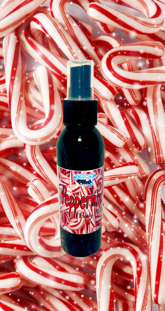 Peppermint Luxury Fragrance Mist Body Splash Spray