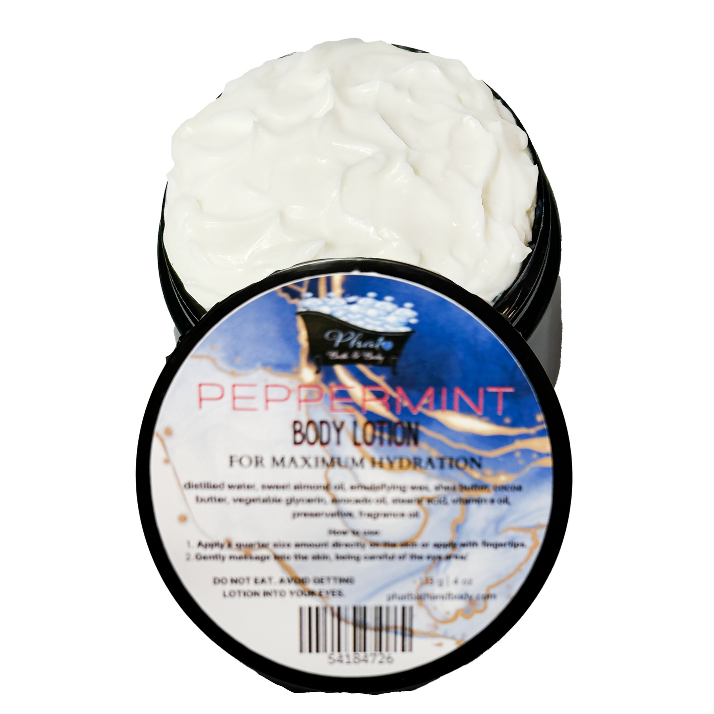 Peppermint Organic Moisturizing Body Lotion