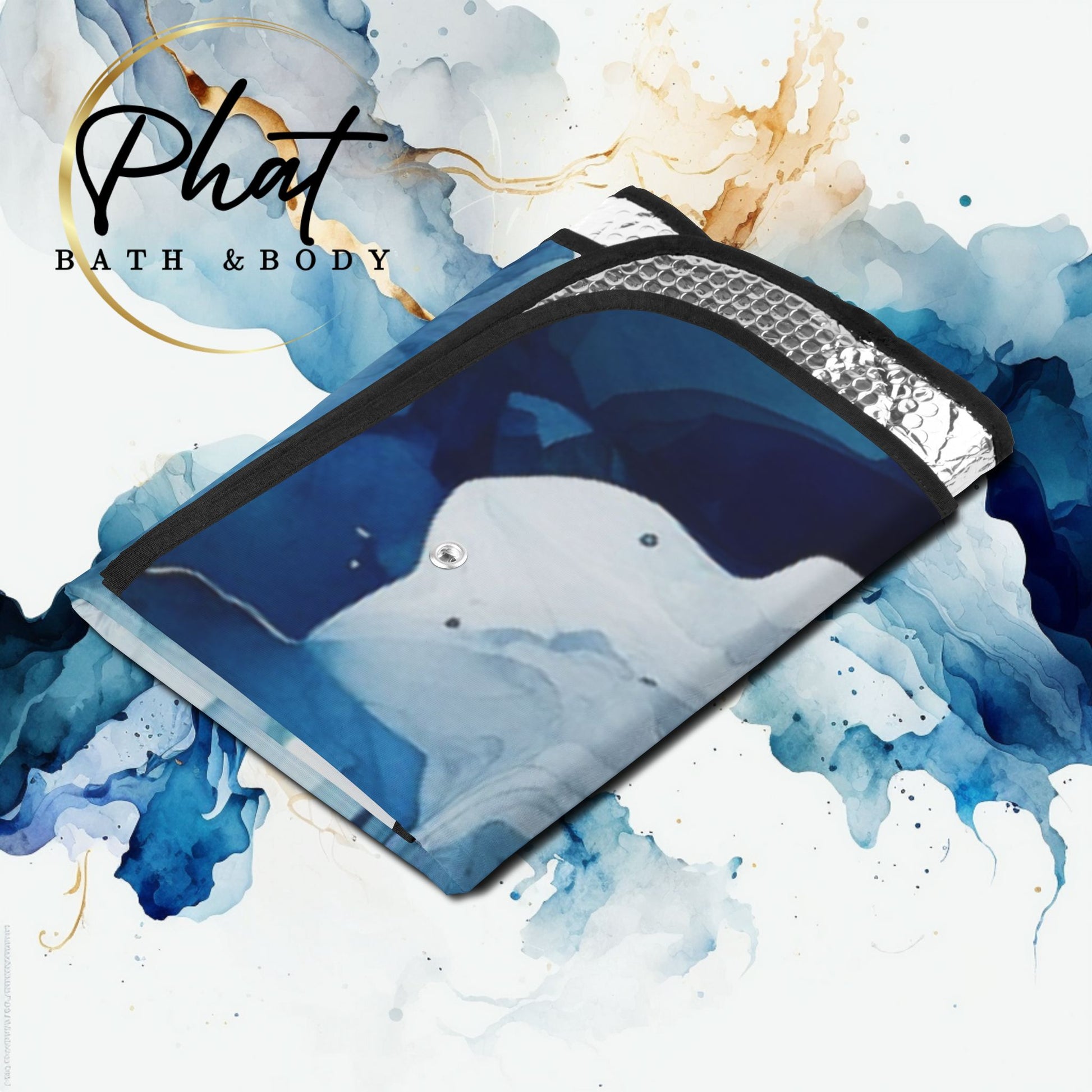 Phat Bath & Body All Over Print Custom Car Sun Shade