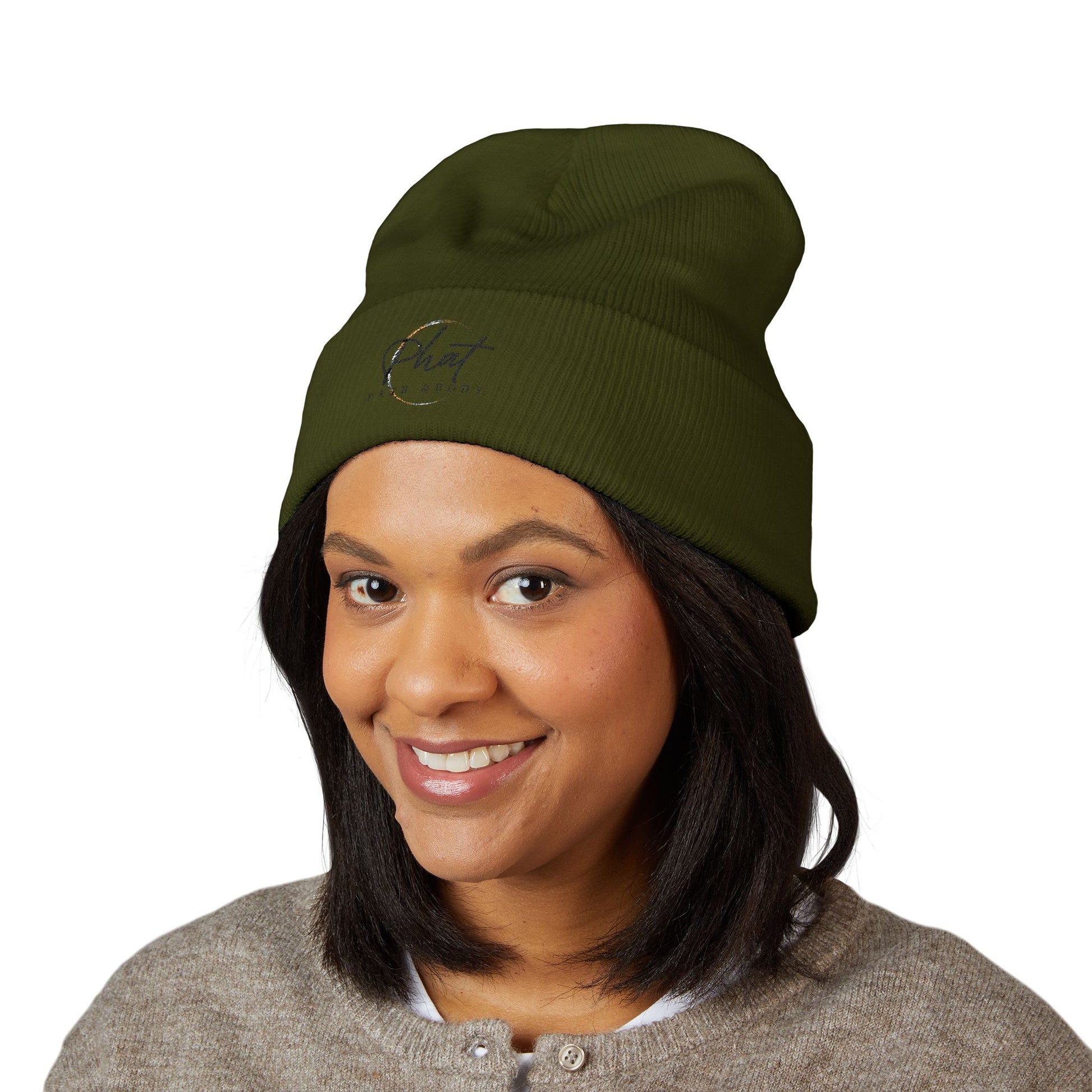 Phat Bath & Body Classic Cuffed Beanie Embroidered in Assorted Colors