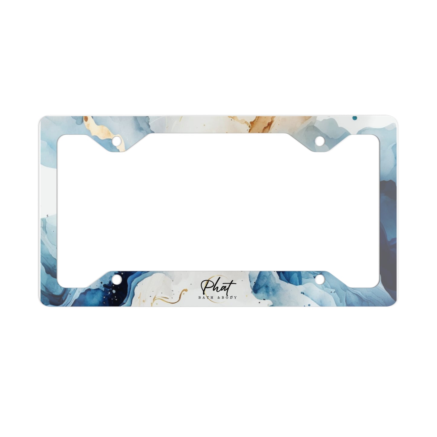 Phat Bath & Body Metal License Plate Frame