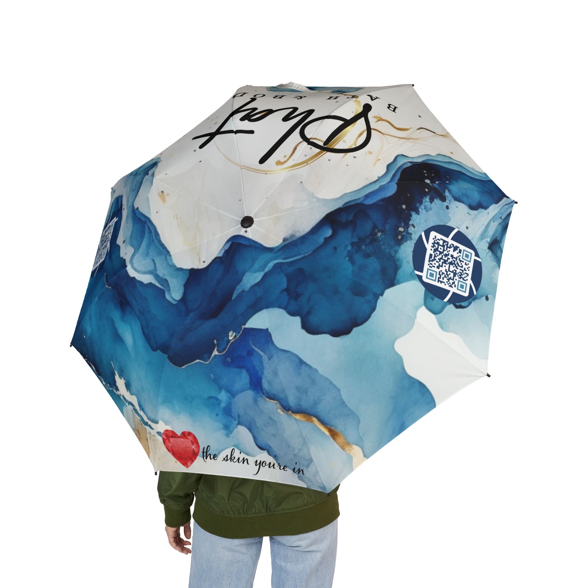 Phat Bath & Body Semi-Automatic Foldable Umbrella Full Color Print