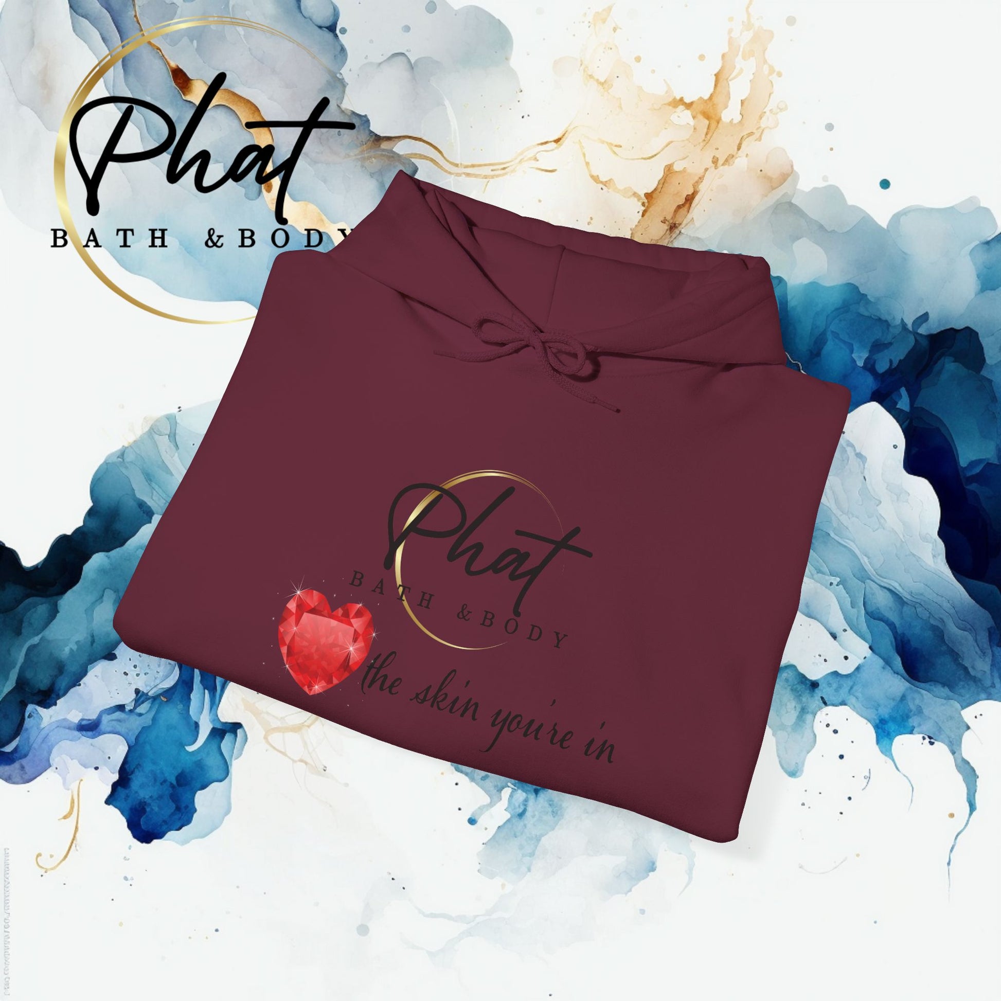 Phat Bath & Body Unisex Heavy Blend™ Hooded Sweatshirt in Assorted Colors