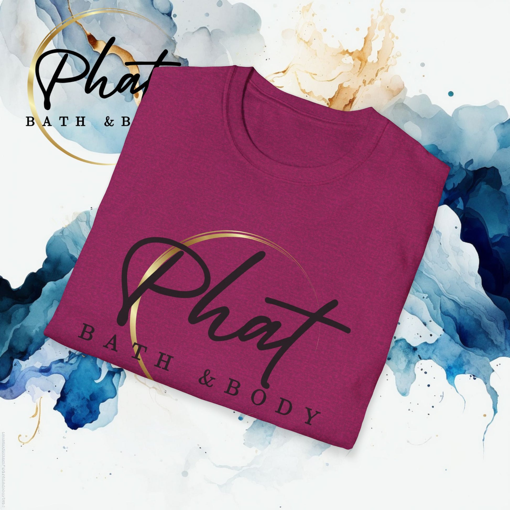 Phat Bath & Body Unisex Soft Style T-Shirt in Assorted Colors
