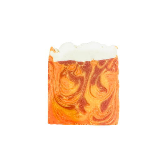 Pumpkin Latte Bar Soap with Coconut, Olive Oil & Kaolin Clay