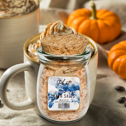 Pumpkin Latte Natural Bath Salts