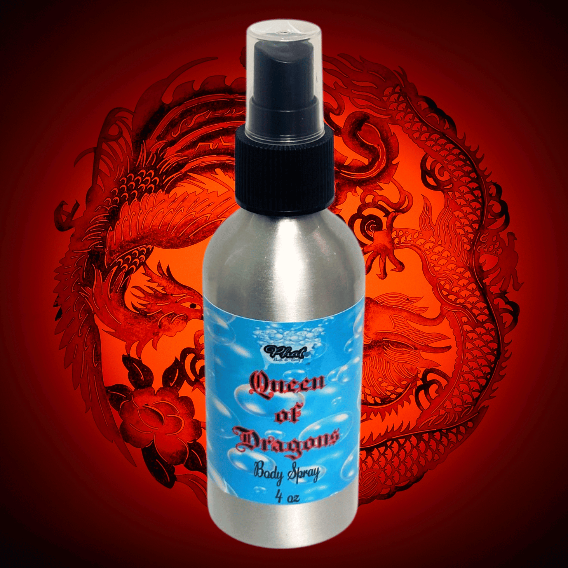 Queen of Dragons Fragrance Mist Body Splash Spray Dragons Blood Type