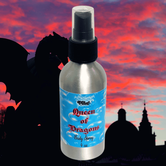Queen of Dragons Fragrance Mist Body Splash Spray Dragons Blood Type