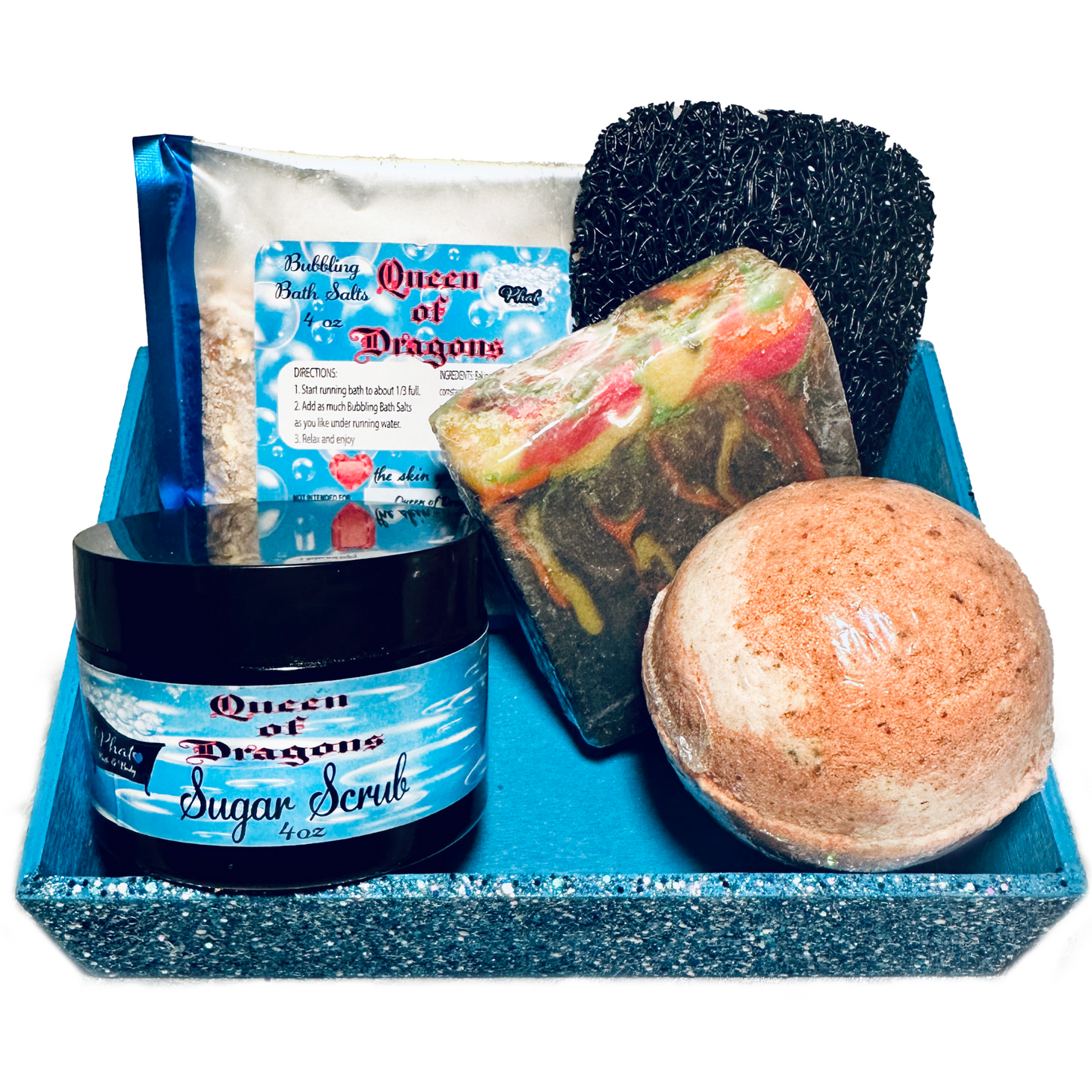 Queen of Dragons Natural Bath and Body Gift Set