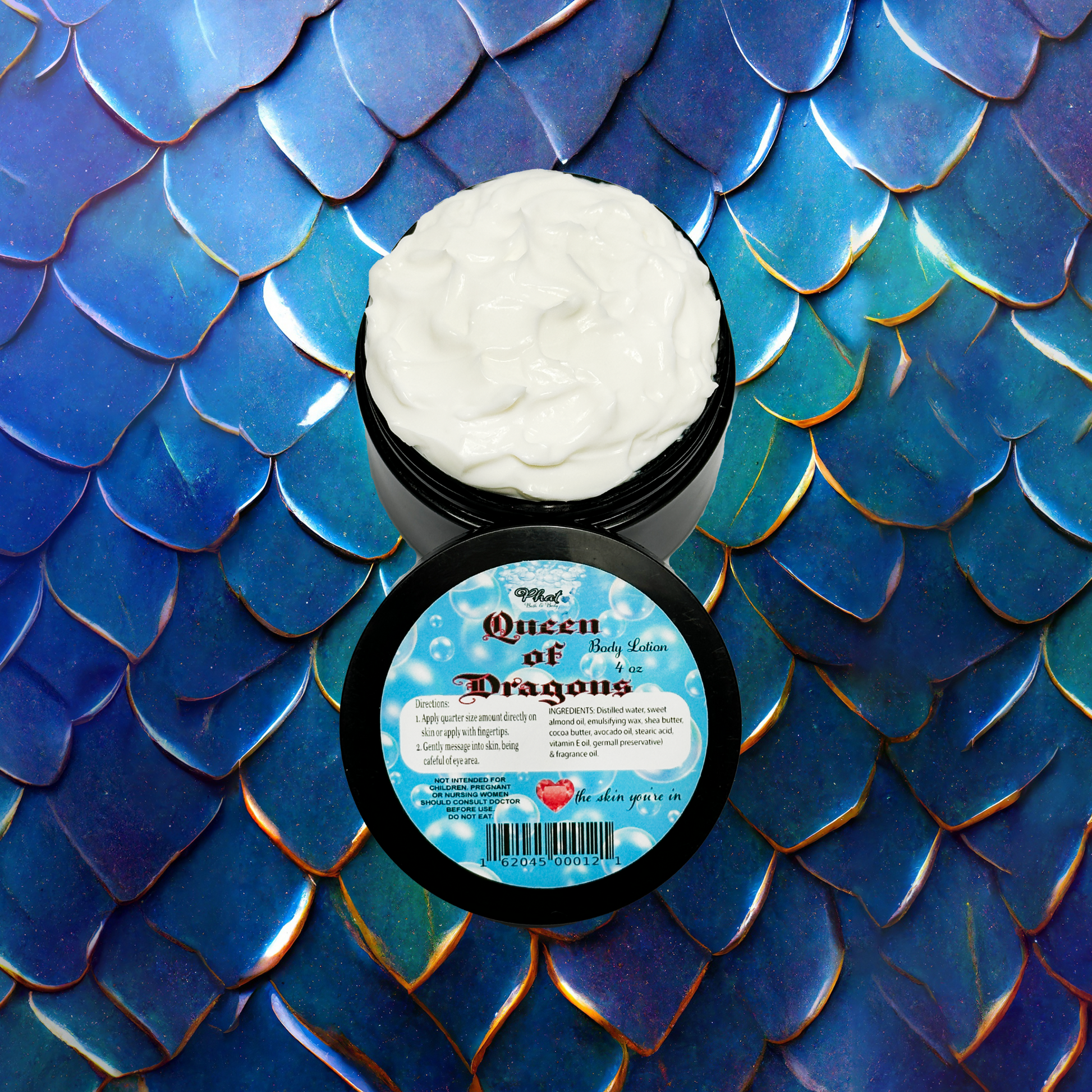 Queen of Dragons Organic Moisturizing Body Lotion