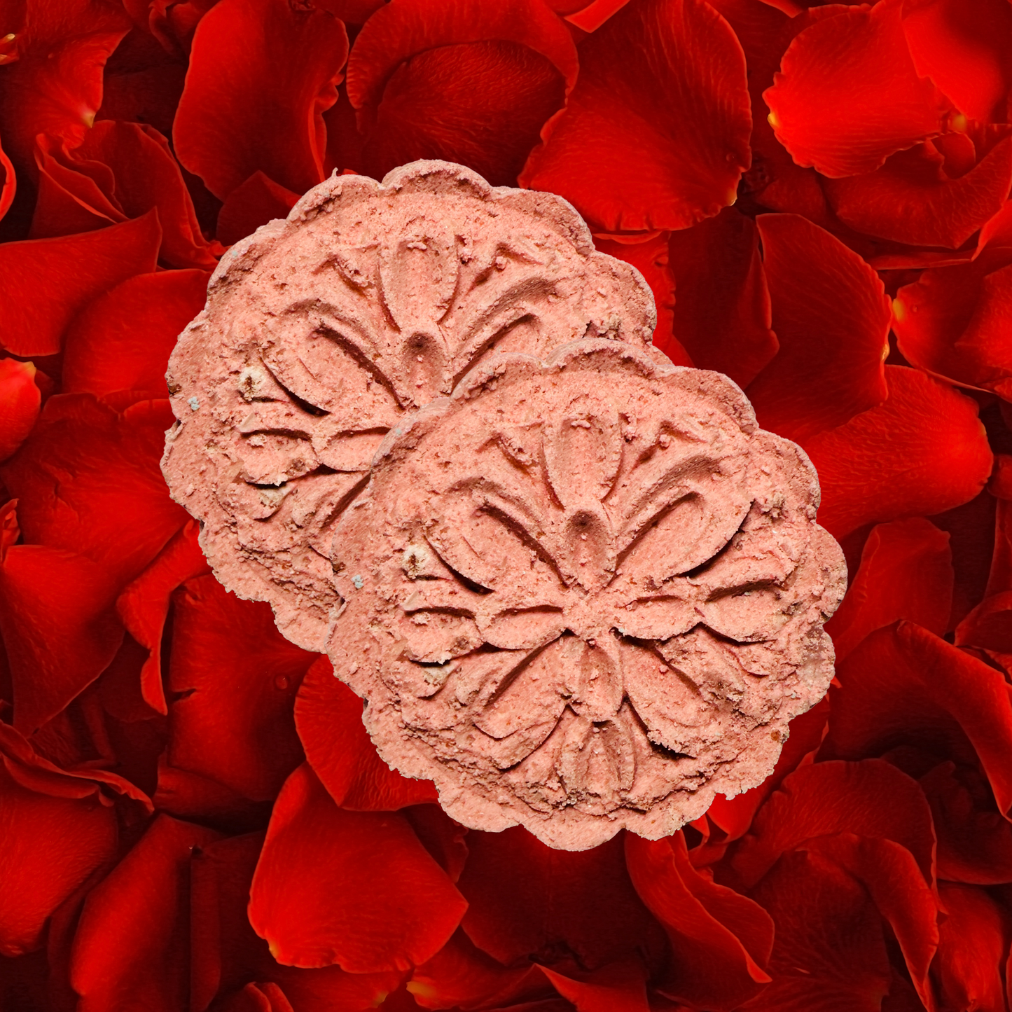 Red Roses Natural Aromatherapy Relaxing Shower Steamers