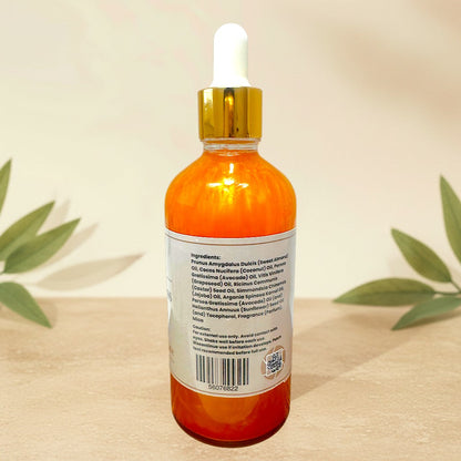 Unscented Glowing Goddess Shimmer Body Oil