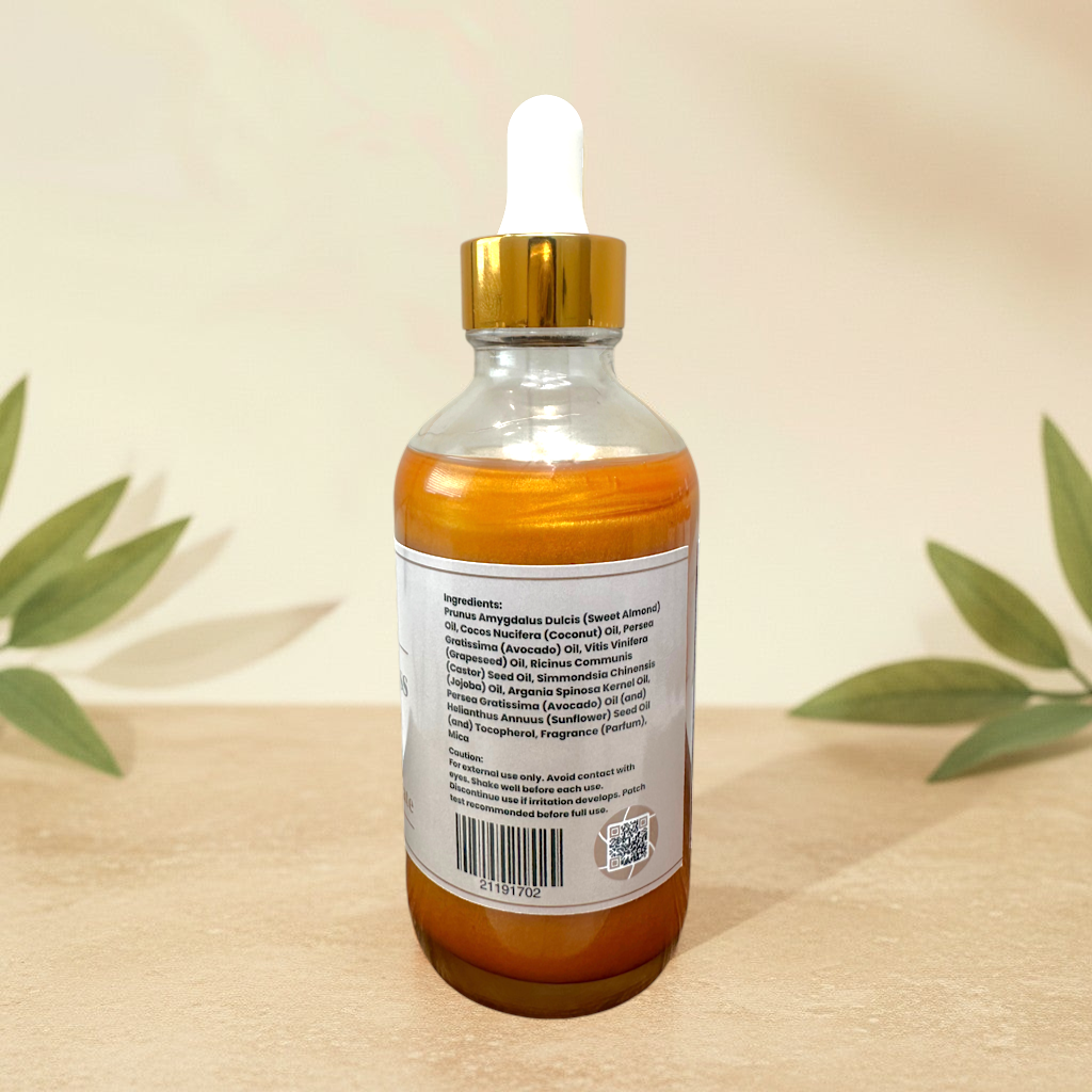 Vanilla Sky Glowing Goddess Shimmer Body Oil