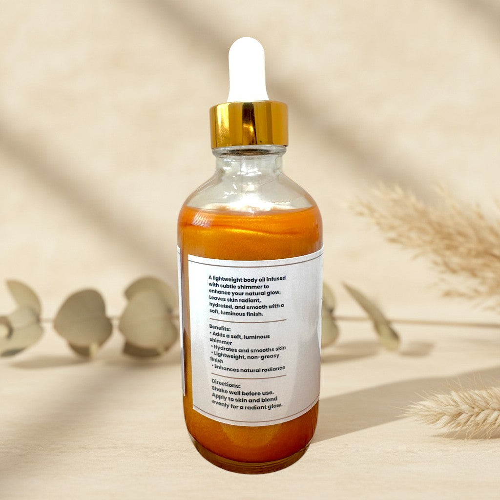 Vanilla Sky Glowing Goddess Shimmer Body Oil