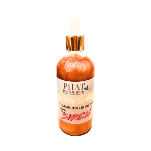 Siren Signature Scent Glowing Goddess Natural Shimmer Body Oil | 3.2 oz