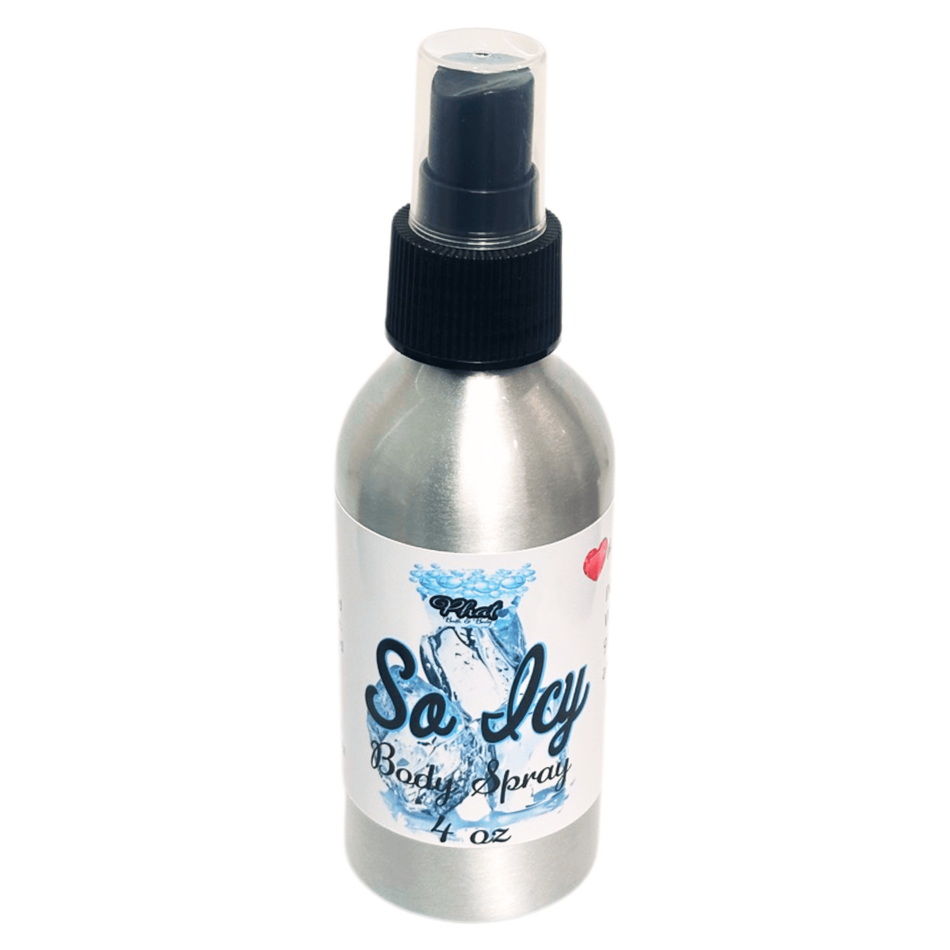 So Icy Fragrance Mist Body Splash Spray for Men Black Ice Type