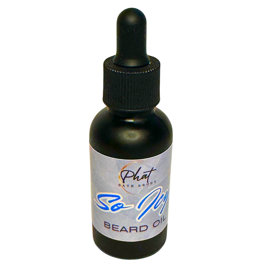 So Icy Natural Beard Oil with Rosehip and Carrot Seed Oil Black Ice