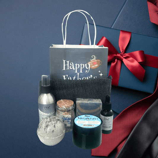 Speakeasy Men's Bath and Body Gift Set French Bourbon and Leather