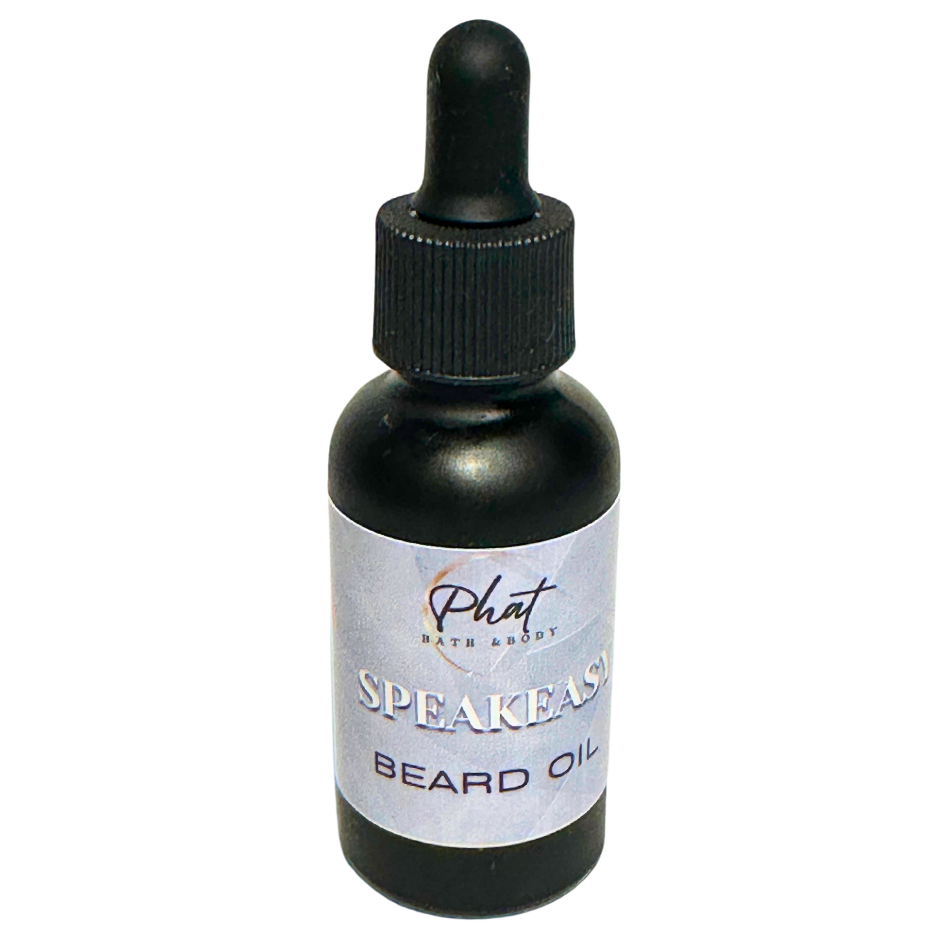 Speakeasy Natural Beard Oil with Rosehip and Carrot Seed Oil
