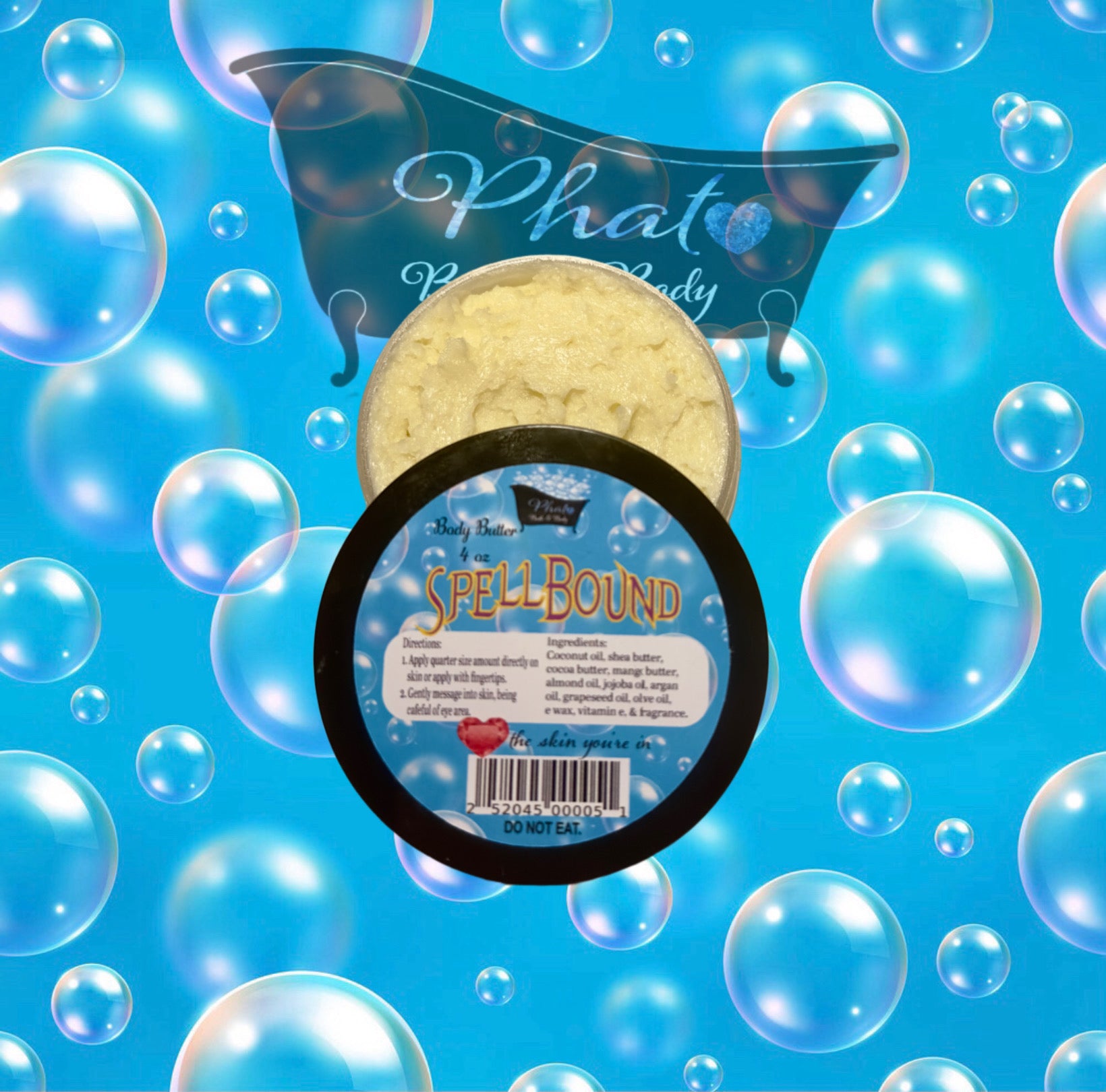 Spellbound Whipped Body Butter Shea Mango Cocoa Butter