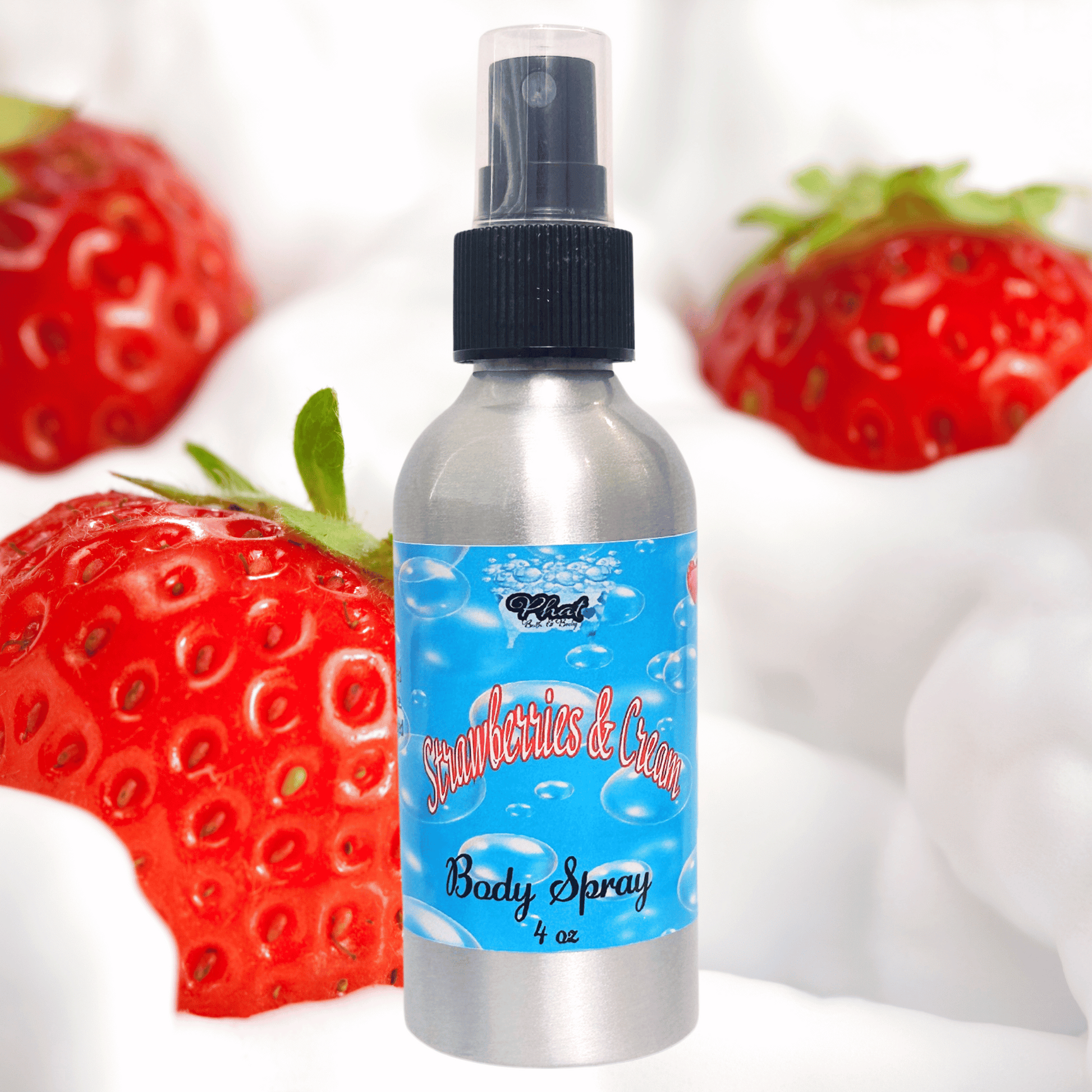 Strawberries and Cream Fragrance Mist Body Splash Spray