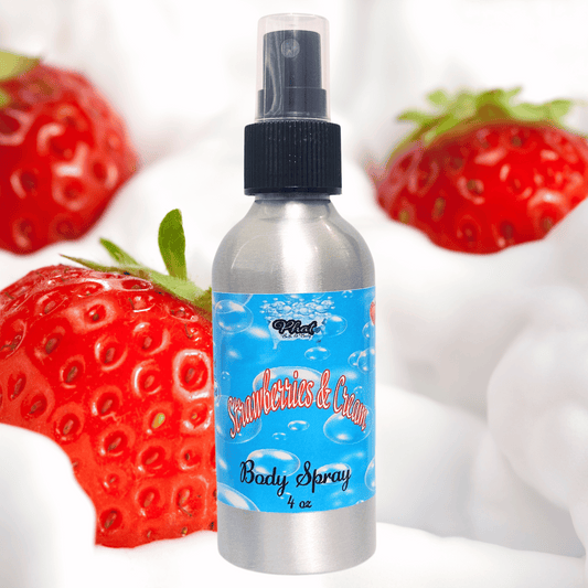 Strawberries and Cream Fragrance Mist Body Splash Spray