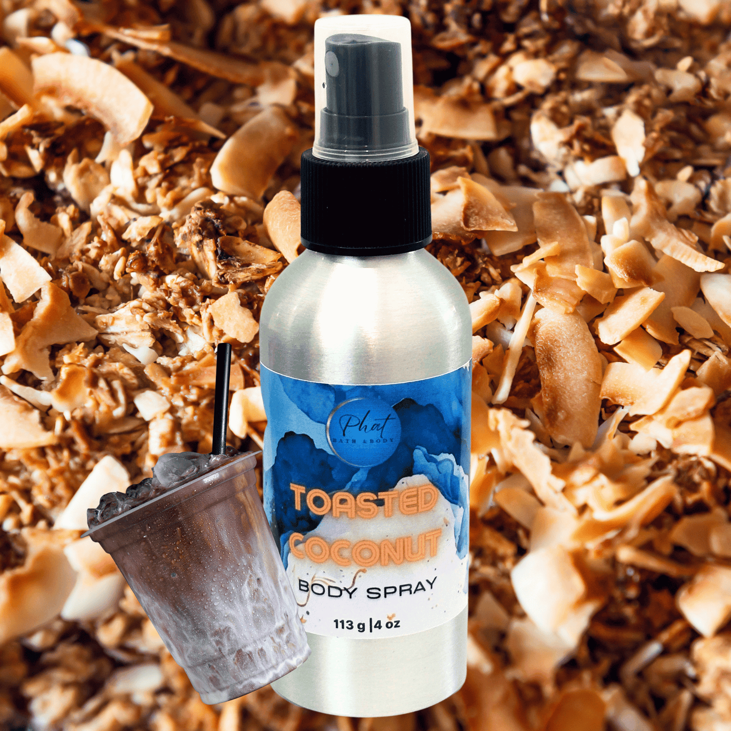 Toasted Coconut Fragrance Mist Body Splash Spray