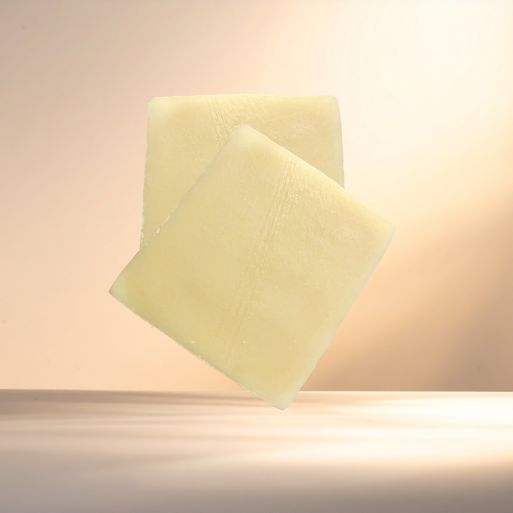 Bar soap on a neutral background