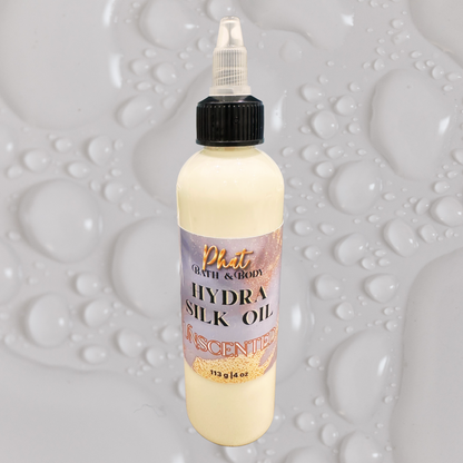 Unscented | Hydra Silk Oil | Hydrate | Smooth | Restore | 4 oz