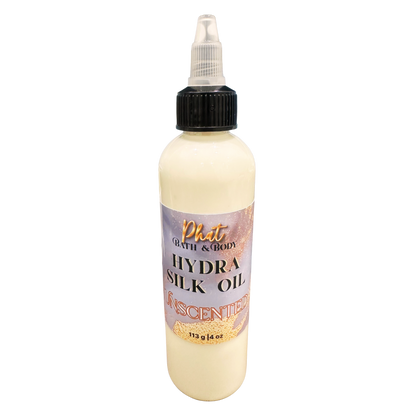 Unscented | Hydra Silk Oil | Hydrate | Smooth | Restore | 4 oz