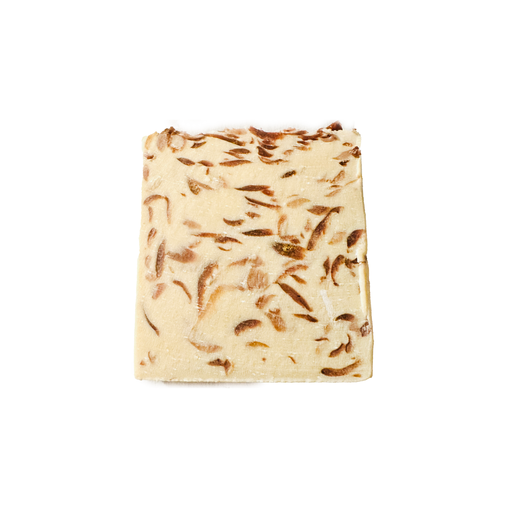 Bar of soap on a white background