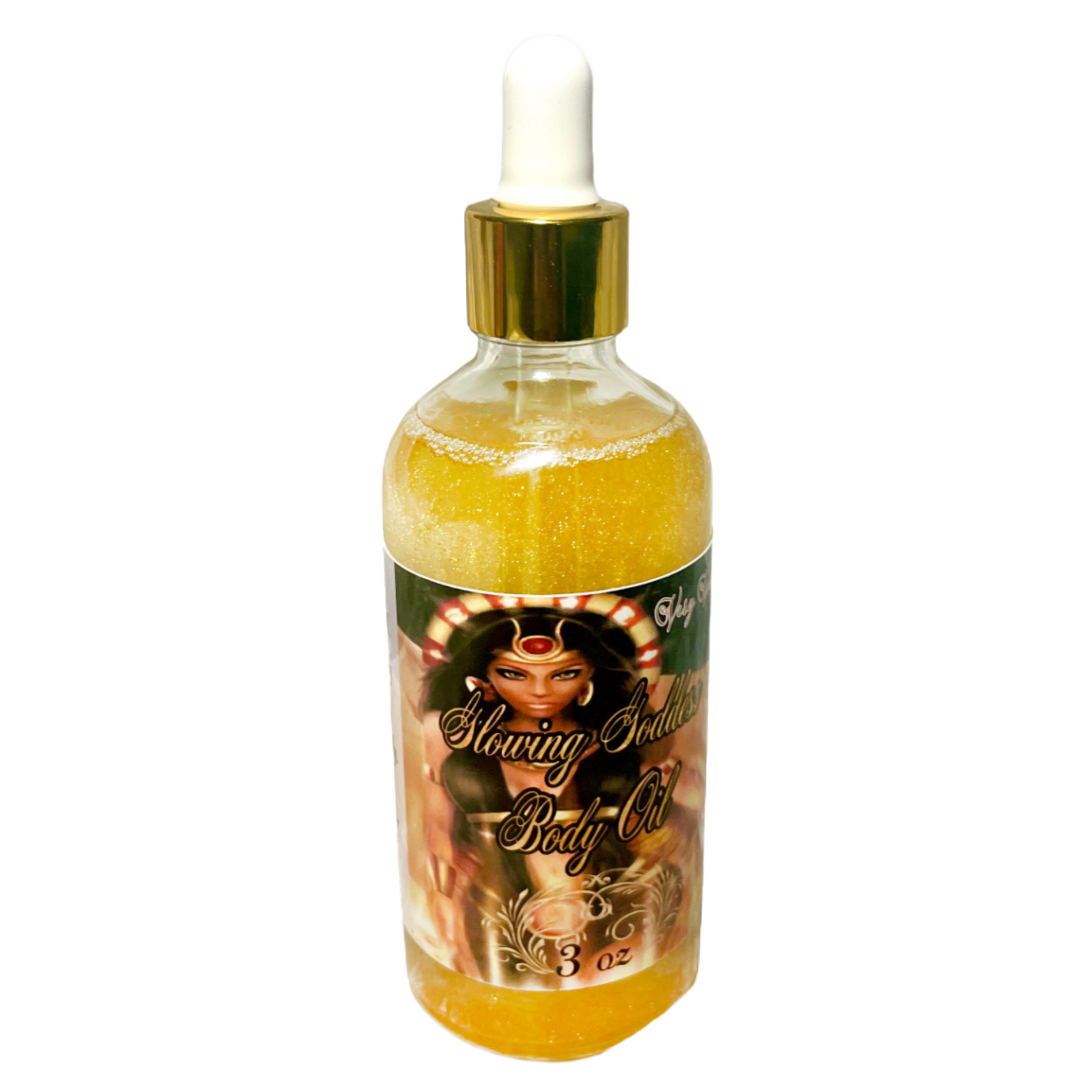 Very Vanilla Glowing Goddess Natural Shimmer Body Oil
