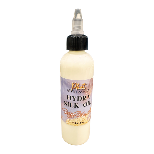 Very Vanilla | Hydra Silk Oil | Hydrate | Smooth | Restore | 4 oz