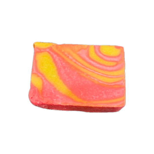 Watermelon Lemonade Bar Soap with Coconut, Olive Oil & Kaolin Clay