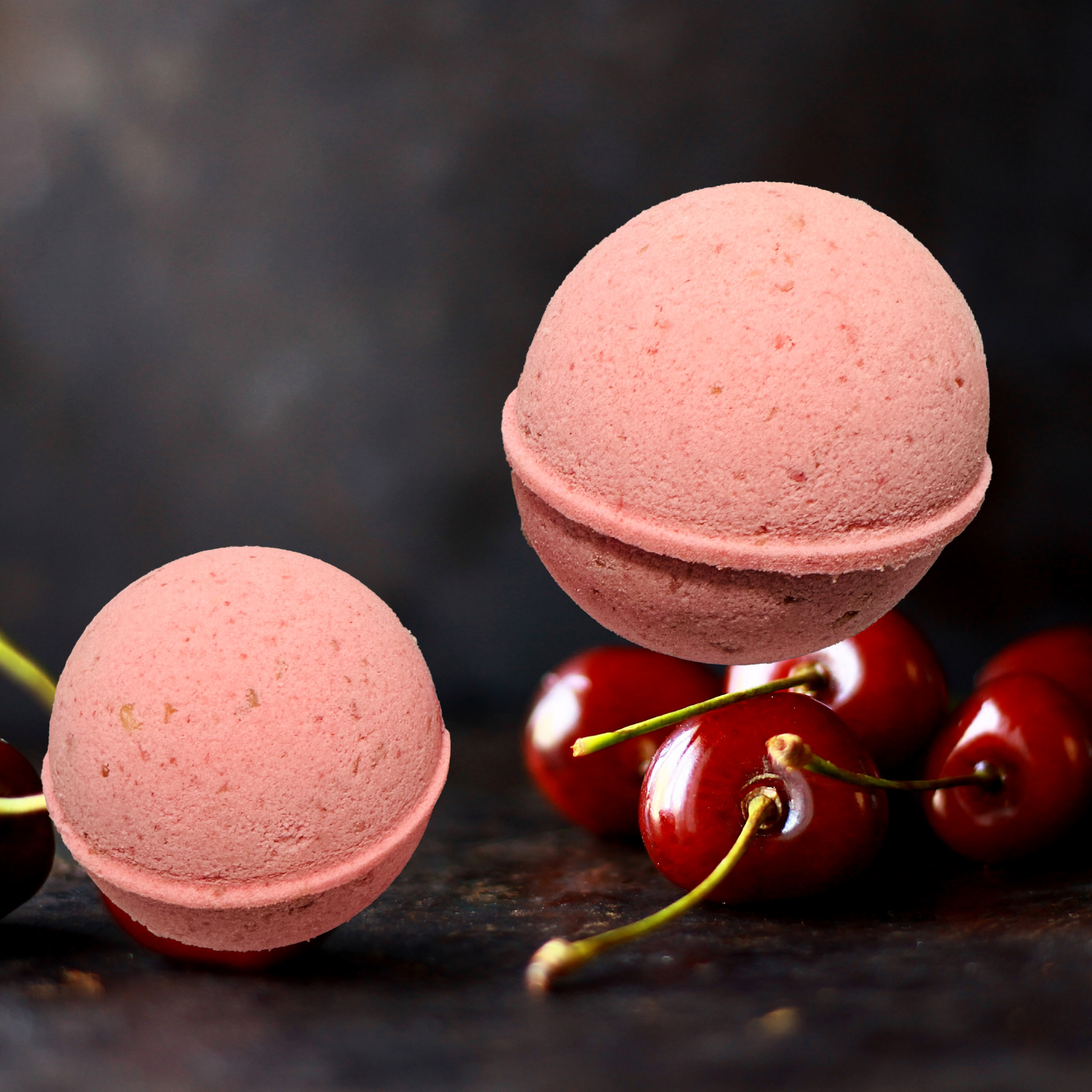 cherry vanilla bath bomb