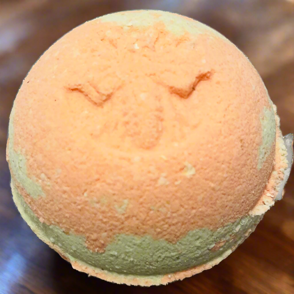 just peachy bath bomb