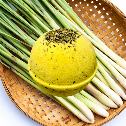 lemongrass bath bomb