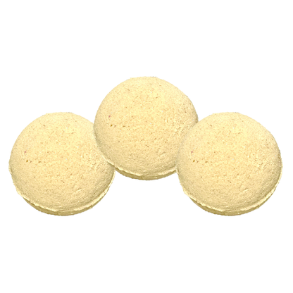 milk and honey natural bath bombs