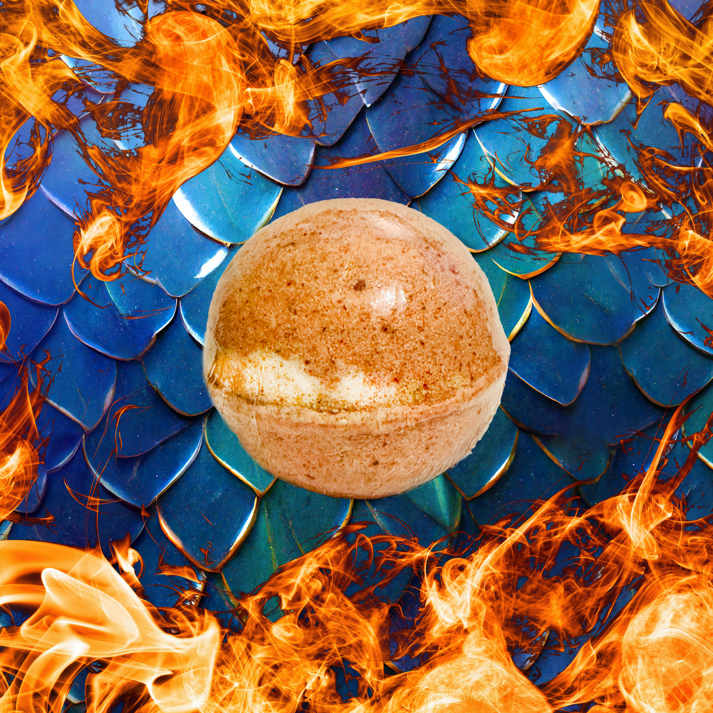 queen of dragons natural bath bomb