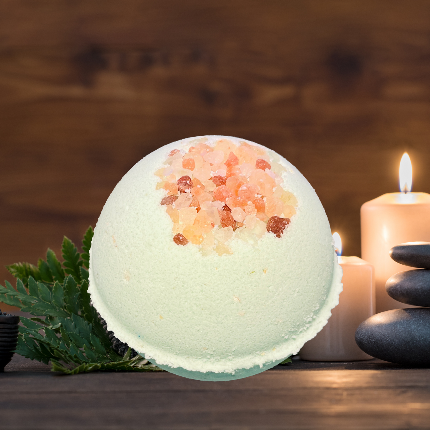 spa day natural bath bomb