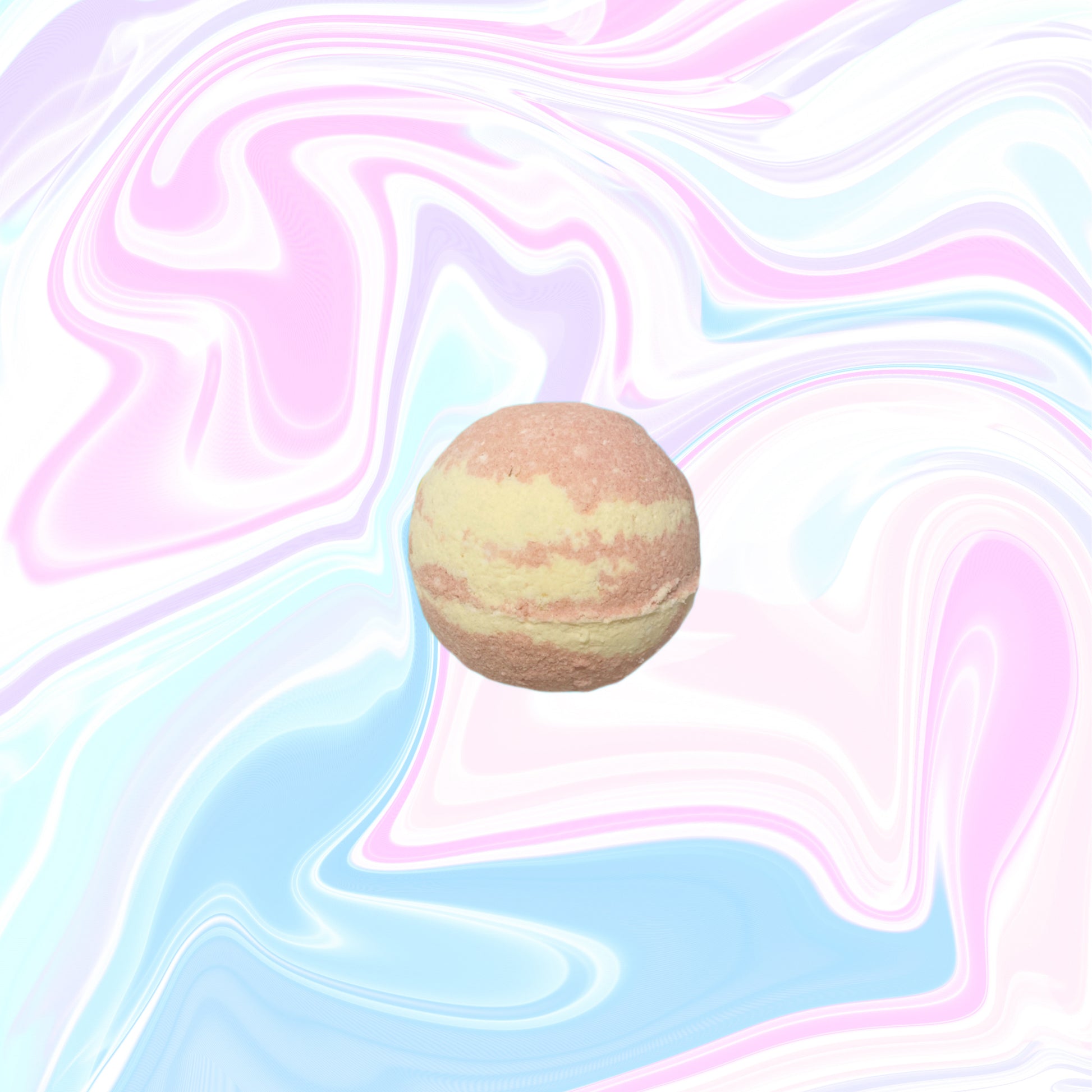 watermelon lemonade natural bath bomb